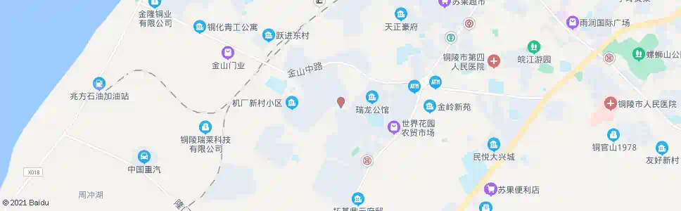 铜陵金岭路_公交站地图_铜陵公交_妙搜公交查询2025