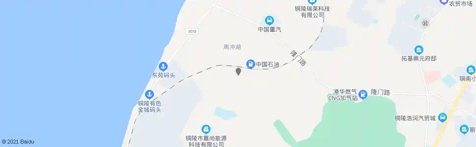 铜陵建华窑厂_公交站地图_铜陵公交_妙搜公交查询2025
