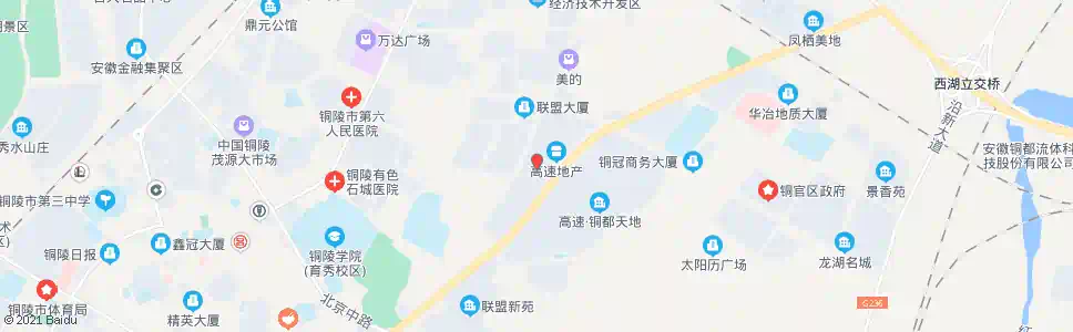 铜陵综合大市场_公交站地图_铜陵公交_妙搜公交查询2025