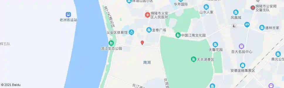 铜陵井湖大市场_公交站地图_铜陵公交_妙搜公交查询2025