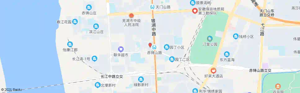 芜湖枣园小区_公交站地图_芜湖公交_妙搜公交查询2025
