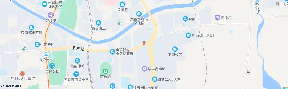芜湖利民东路_公交站地图_芜湖公交_妙搜公交查询2025