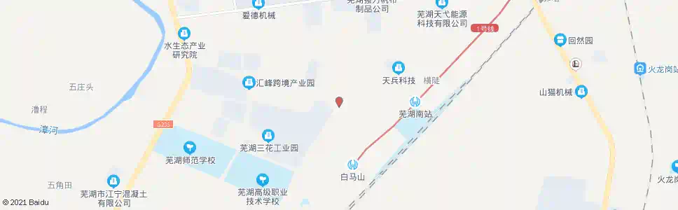 芜湖花津南路2号站_公交站地图_芜湖公交_妙搜公交查询2025