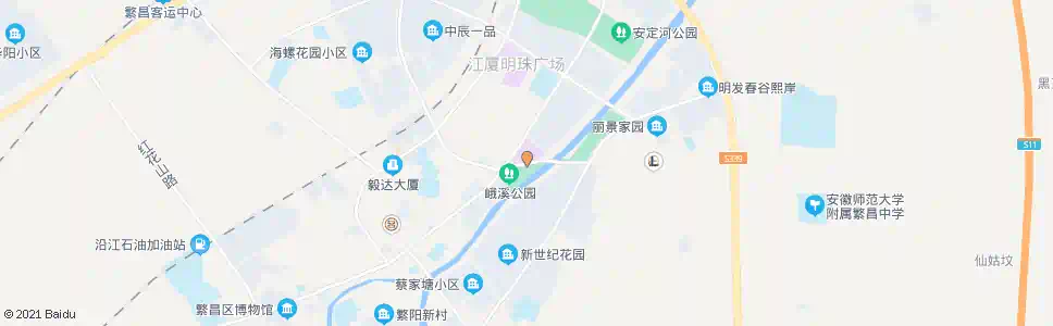 芜湖峨溪公园_公交站地图_芜湖公交_妙搜公交查询2025