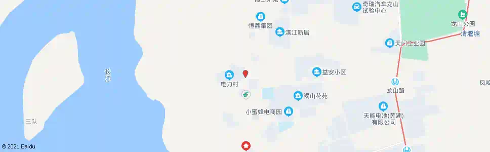 芜湖电厂新奥中心_公交站地图_芜湖公交_妙搜公交查询2025