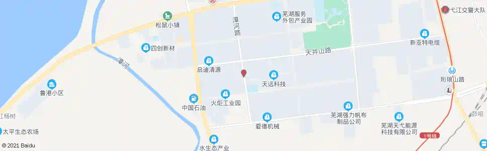 芜湖火炬创业园_公交站地图_芜湖公交_妙搜公交查询2025