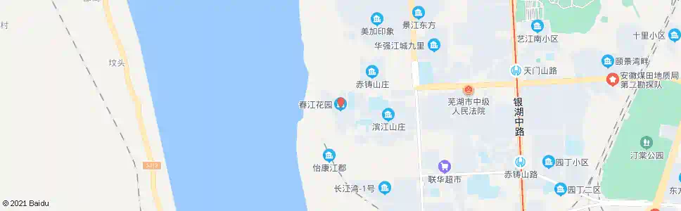芜湖春江花园_公交站地图_芜湖公交_妙搜公交查询2025