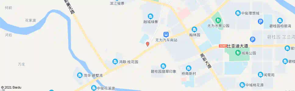 芜湖官镇_公交站地图_芜湖公交_妙搜公交查询2025