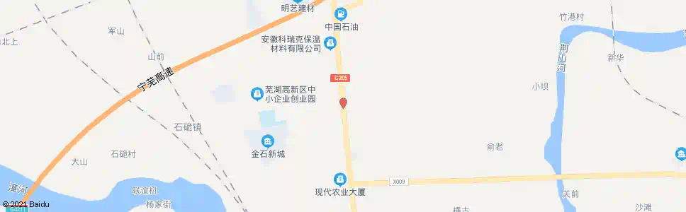 芜湖九华南路_公交站地图_芜湖公交_妙搜公交查询2025