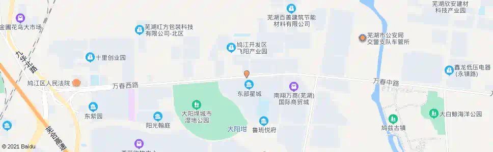 芜湖万春西路_公交站地图_芜湖公交_妙搜公交查询2025