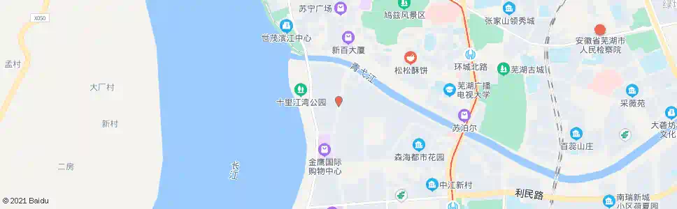 芜湖盆塘沿市场_公交站地图_芜湖公交_妙搜公交查询2025