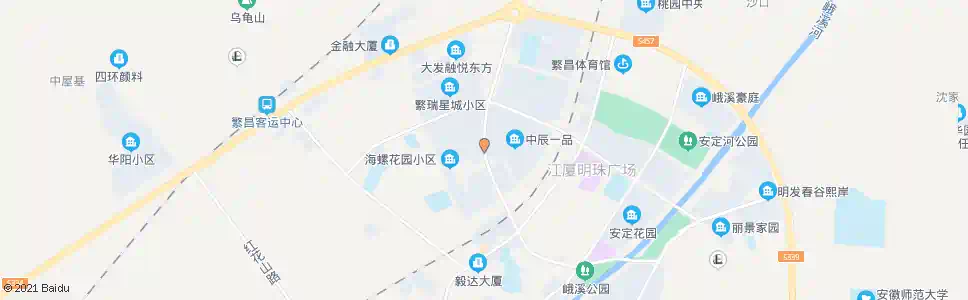 芜湖中辰一品南_公交站地图_芜湖公交_妙搜公交查询2025