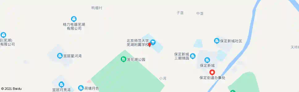 芜湖北师大芜湖附校_公交站地图_芜湖公交_妙搜公交查询2025