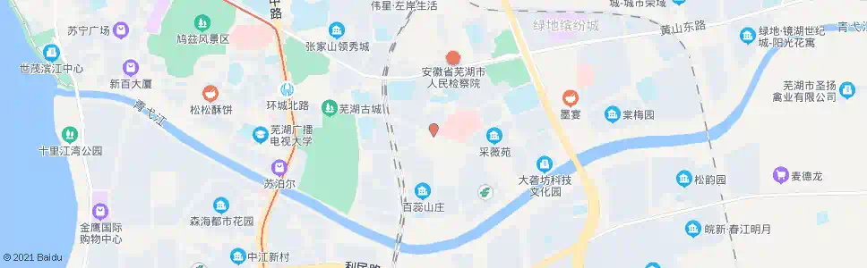 芜湖皖医二附院_公交站地图_芜湖公交_妙搜公交查询2025