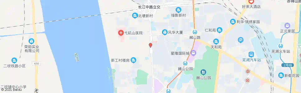 芜湖赭山路口_公交站地图_芜湖公交_妙搜公交查询2025