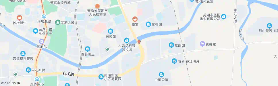 芜湖元泽桥_公交站地图_芜湖公交_妙搜公交查询2025