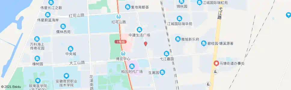 芜湖弋江嘉园_公交站地图_芜湖公交_妙搜公交查询2025