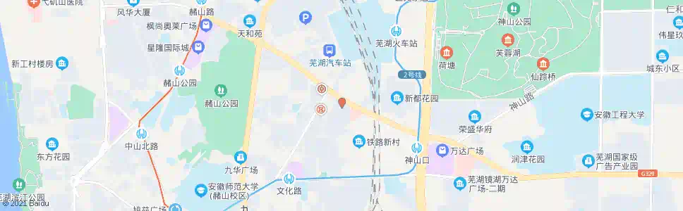 芜湖联盛广场西_公交站地图_芜湖公交_妙搜公交查询2025
