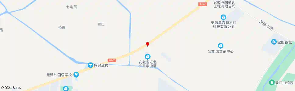 芜湖江北集中区管委会_公交站地图_芜湖公交_妙搜公交查询2025