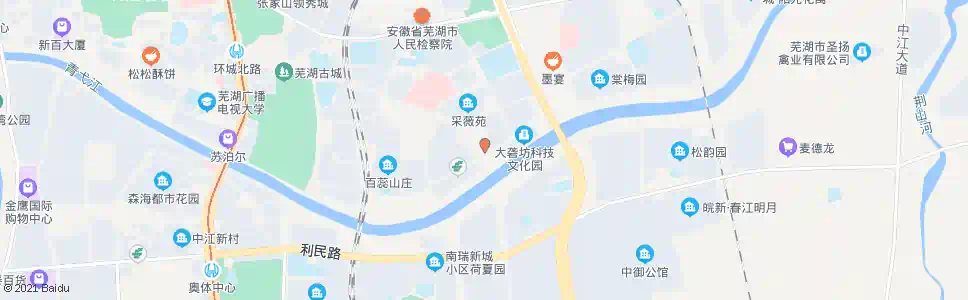 芜湖大砻坊_公交站地图_芜湖公交_妙搜公交查询2025