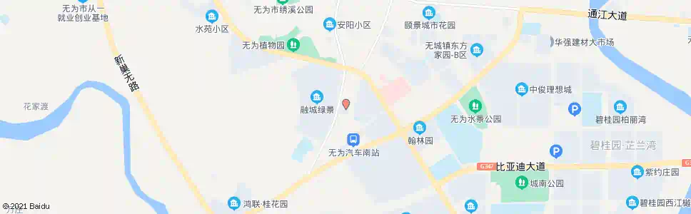 芜湖一字城_公交站地图_芜湖公交_妙搜公交查询2025