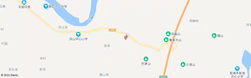 芜湖竹山村_公交站地图_芜湖公交_妙搜公交查询2025