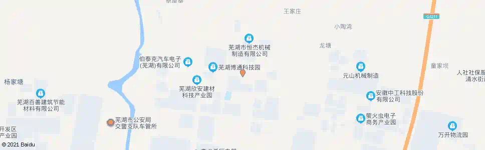 芜湖恒动公司_公交站地图_芜湖公交_妙搜公交查询2025