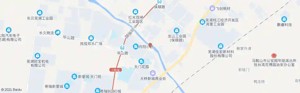 芜湖步康桥_公交站地图_芜湖公交_妙搜公交查询2025