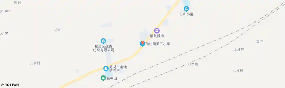 芜湖三小(繁昌)_公交站地图_芜湖公交_妙搜公交查询2025