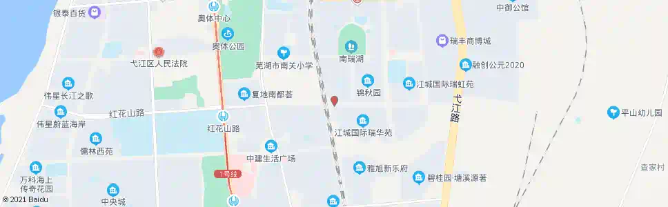 芜湖弋江嘉园首末站_公交站地图_芜湖公交_妙搜公交查询2025