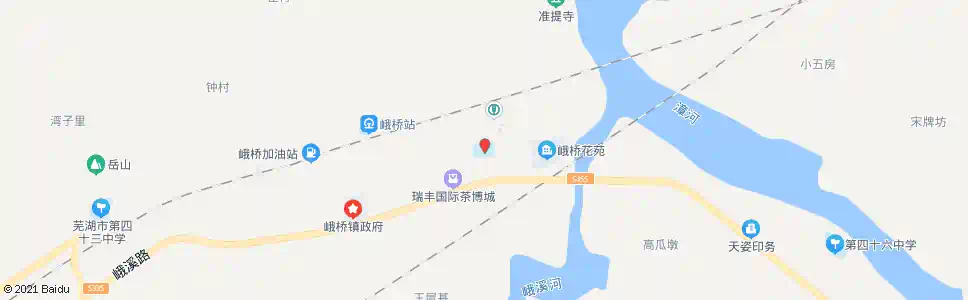 芜湖峨桥中心小学_公交站地图_芜湖公交_妙搜公交查询2025