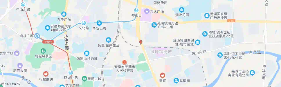 芜湖段家园_公交站地图_芜湖公交_妙搜公交查询2025