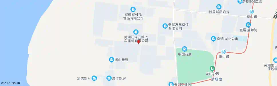 芜湖洞庭湖路口_公交站地图_芜湖公交_妙搜公交查询2025