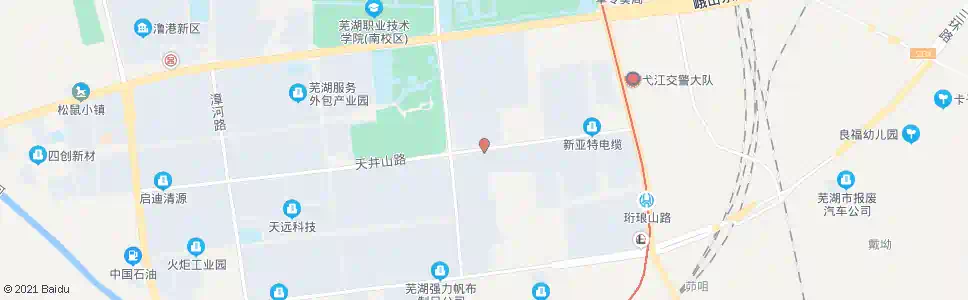 芜湖电气产业园_公交站地图_芜湖公交_妙搜公交查询2025