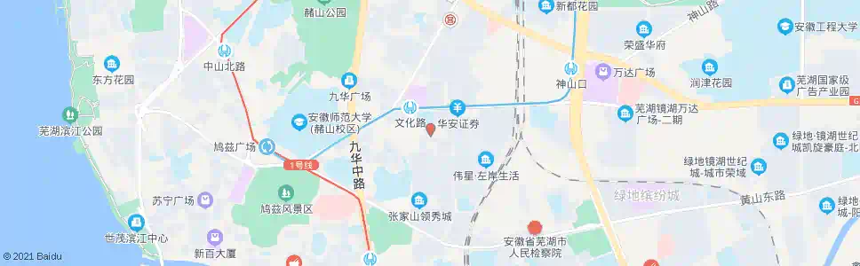 芜湖镜湖小学_公交站地图_芜湖公交_妙搜公交查询2025