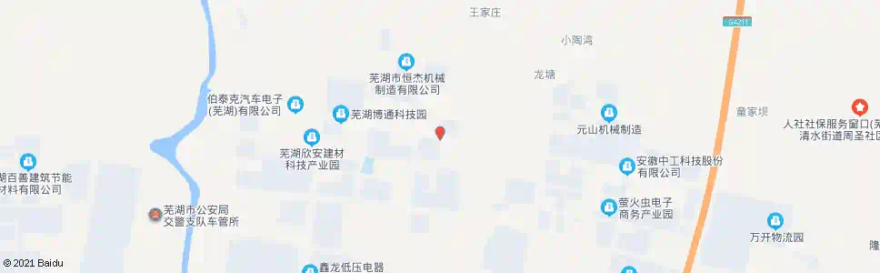 芜湖龙腾路口_公交站地图_芜湖公交_妙搜公交查询2025