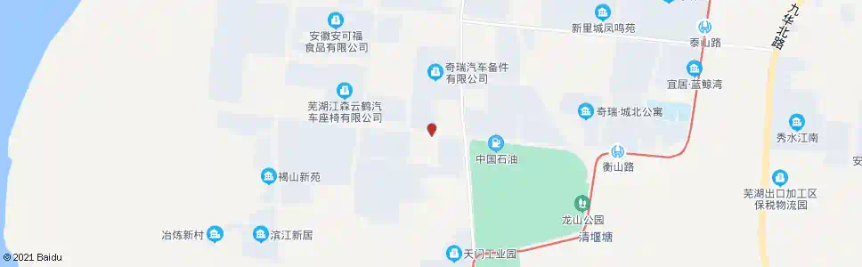 芜湖奇瑞座椅公司_公交站地图_芜湖公交_妙搜公交查询2025