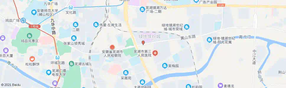 芜湖黄山东路2号站_公交站地图_芜湖公交_妙搜公交查询2025