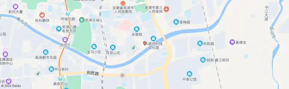 芜湖金马门_公交站地图_芜湖公交_妙搜公交查询2025