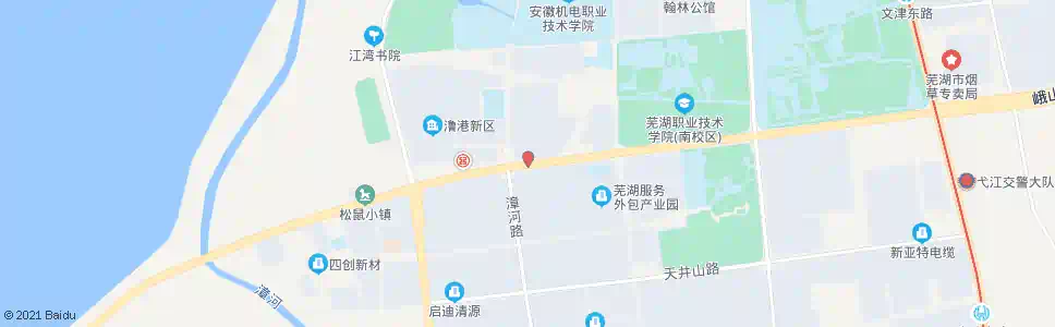 芜湖澛港小区_公交站地图_芜湖公交_妙搜公交查询2025