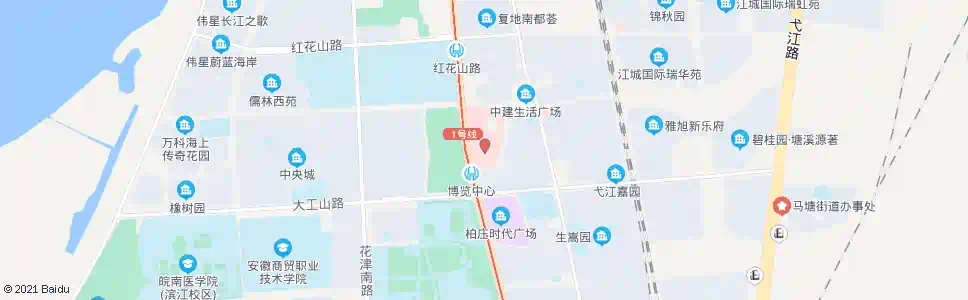 芜湖中医医院(新院区)_公交站地图_芜湖公交_妙搜公交查询2025