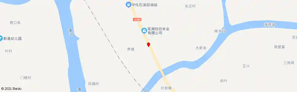 芜湖牌坊村_公交站地图_芜湖公交_妙搜公交查询2025