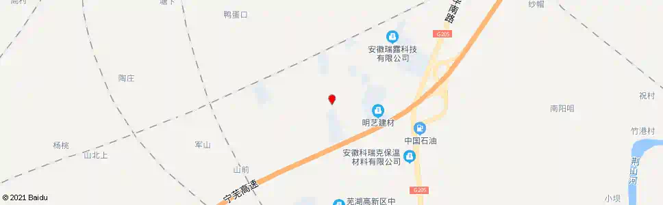 芜湖彩虹桥北_公交站地图_芜湖公交_妙搜公交查询2025