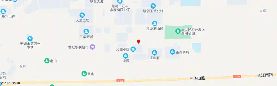 芜湖磨山路_公交站地图_芜湖公交_妙搜公交查询2025