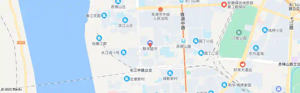 芜湖梅园小区_公交站地图_芜湖公交_妙搜公交查询2025