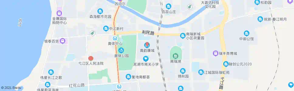 芜湖奥韵康城_公交站地图_芜湖公交_妙搜公交查询2025