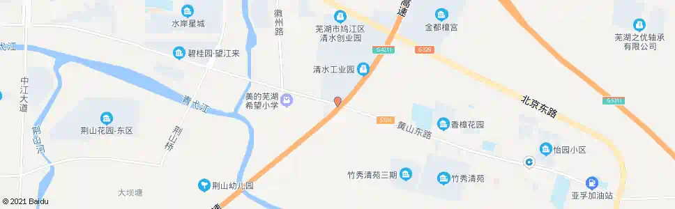 芜湖清水创业园_公交站地图_芜湖公交_妙搜公交查询2025