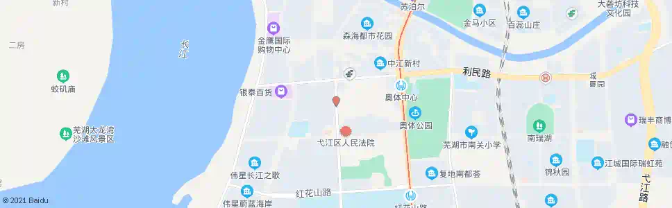 芜湖弋江区政府西_公交站地图_芜湖公交_妙搜公交查询2025