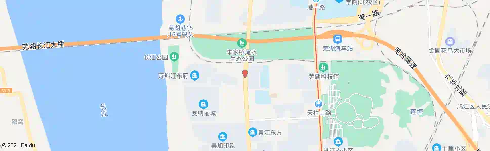 芜湖杨家门_公交站地图_芜湖公交_妙搜公交查询2025