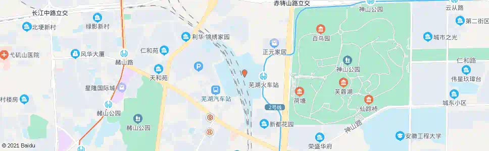 芜湖花园_公交站地图_芜湖公交_妙搜公交查询2025